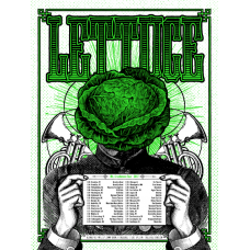Lettuce: Mt. Crushmore Tour Poster, Quinine 17